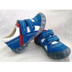 Полуботинки Тотто 223 синий/белый/красный